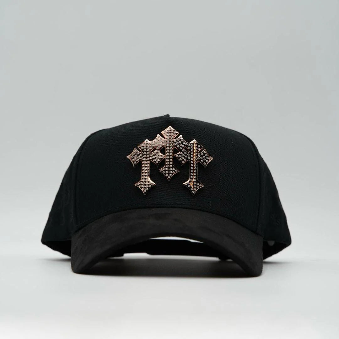 Barbas Hats Chrome Rose Gold