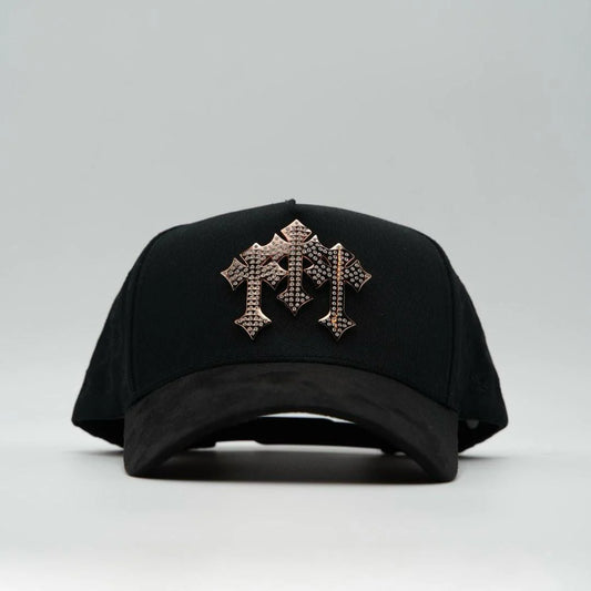 Barbas Hats Chrome Rose Gold